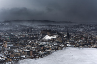 Edinburgh Snowstorm by bulloch.photography