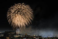 Edinburgh International Festival Fireworks Concert by Bulloch Photography